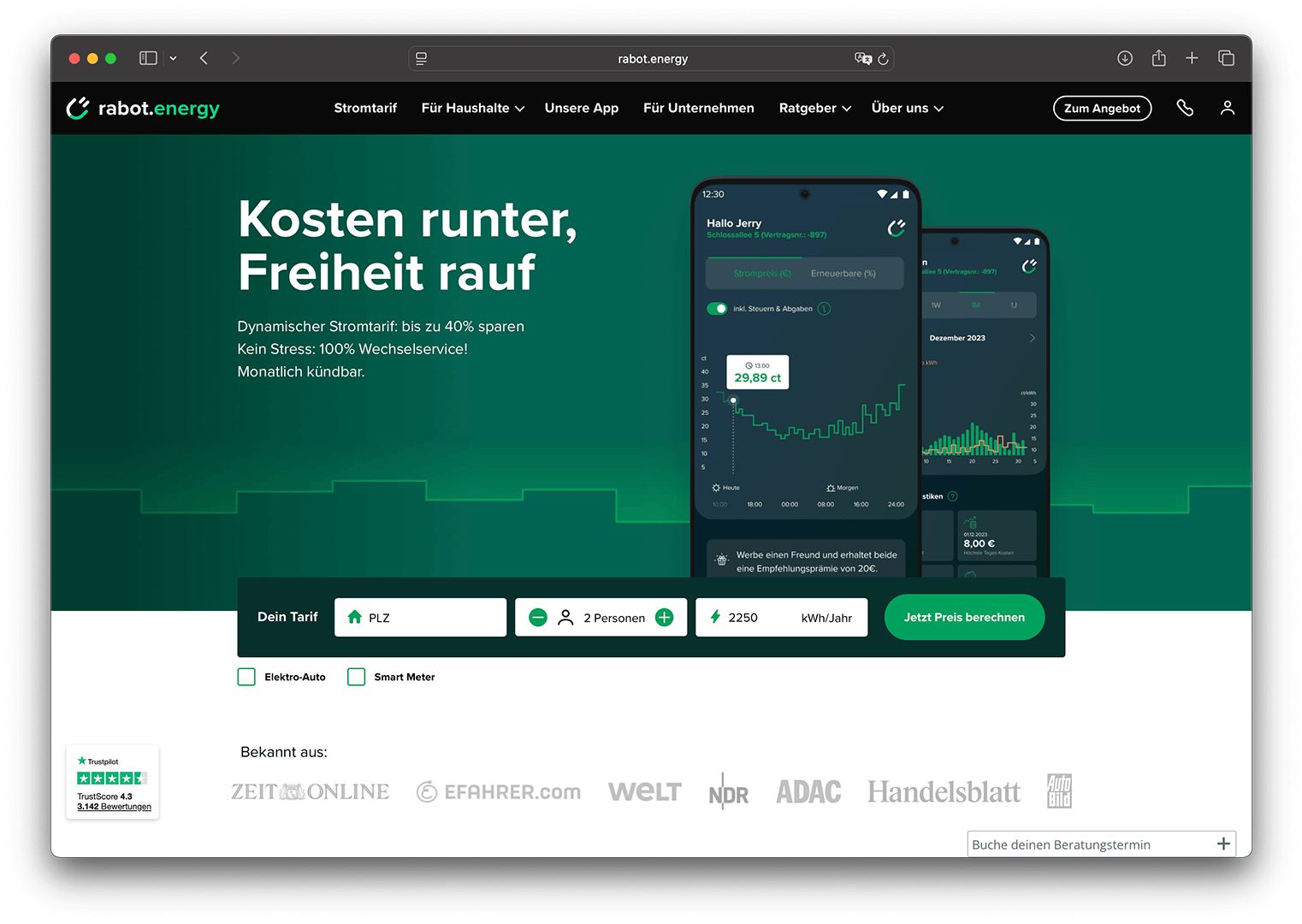 Screenshot Website 01